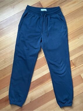 Everlane Men's Dark Teal Blue Off-Duty Jogger Sweatpants Size Small